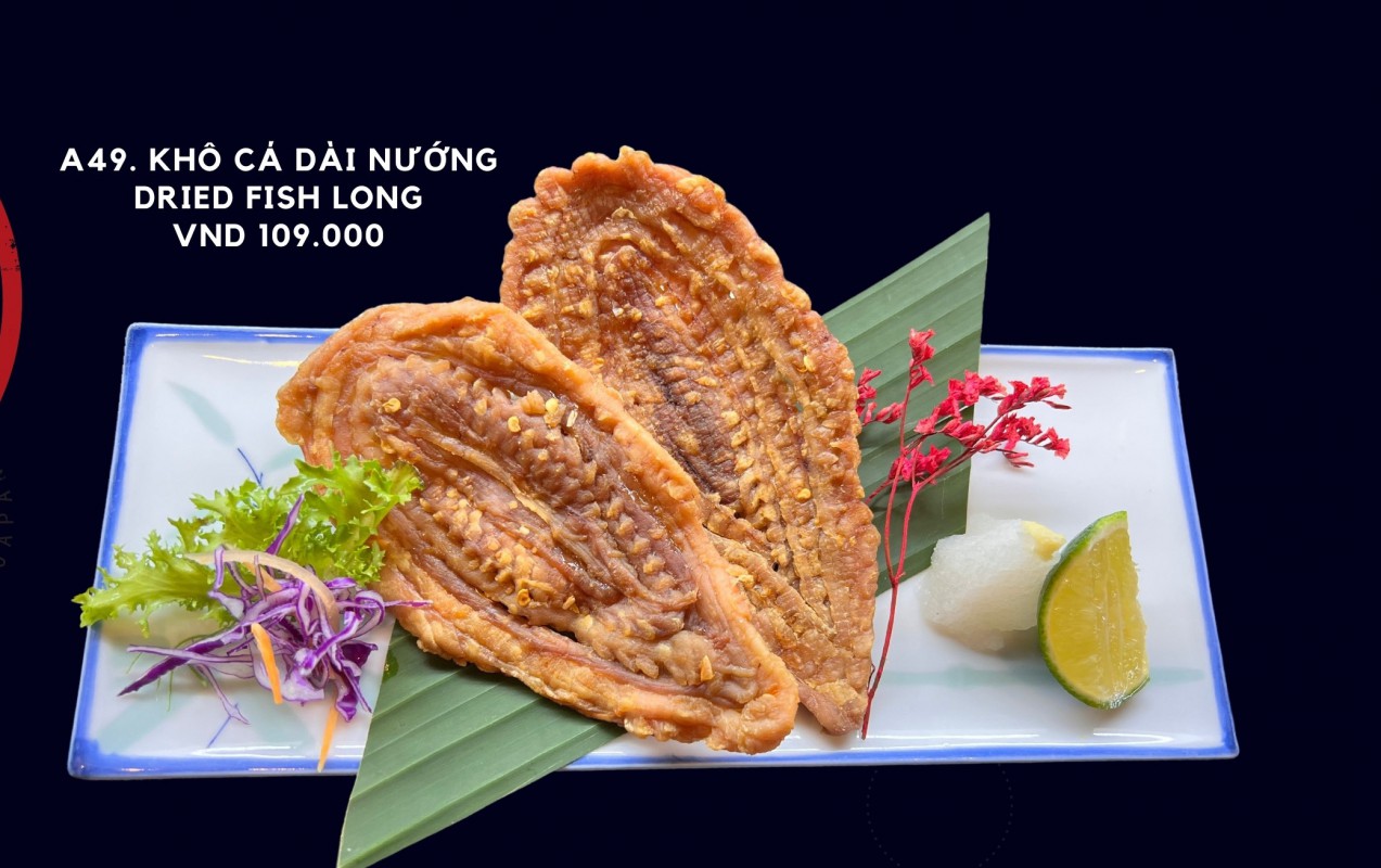 A49. Khô cá dài nướng Dried fish long